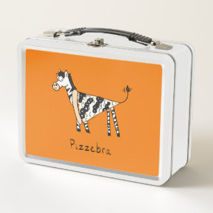 Pizzebra Pizza Zebra Lunch Box
