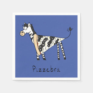Pizzebra Pizza Zebra Napkins