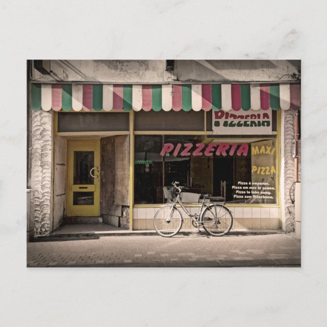 Pizzeria Postcard (Front)