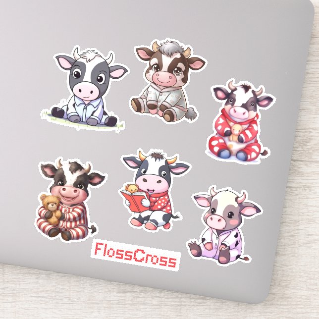 Pj cow sleepover!  (Detail)