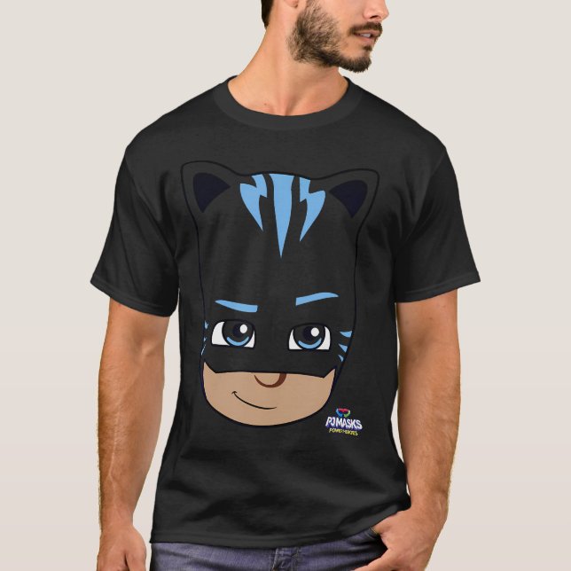 Pj Masks Catboy Big Face Power Hero Portrait T-Shirt (Front)