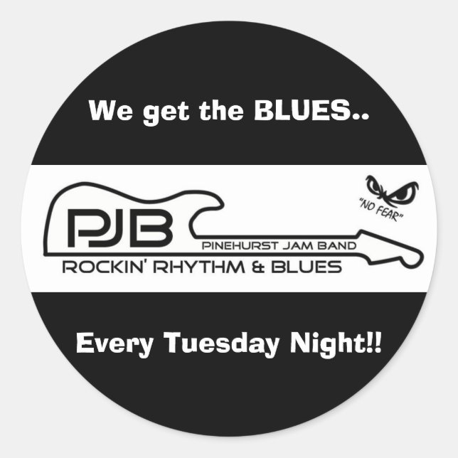 PJB 3 in. Sticker (Front)