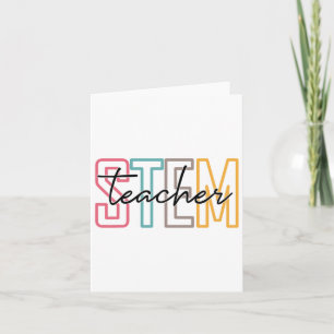 Pjmk Stem Teacher Science Technology Teacher Ck To Card