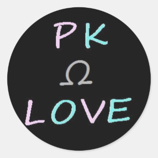 PK Love Omega Sticker