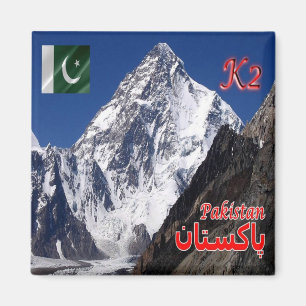 PK - Pakistan - Peak K2 Magnet