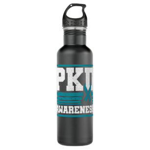 PKD Awareness Teal Polycystic Kidney Disease PCKD 710 Ml Water Bottle