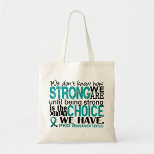 PKD How Strong We Are Tote Bag