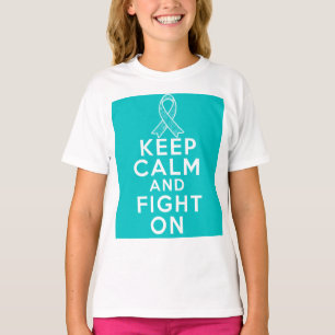 PKD Keep Calm and Fight On T-Shirt