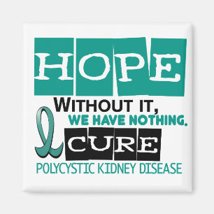 PKD Polycystic Kidney Disease HOPE 2 Magnet