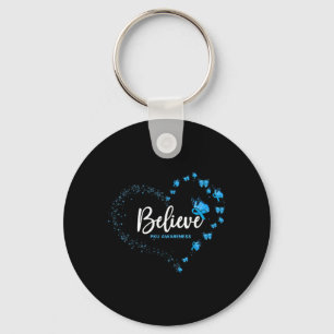 Pku Awareness Butterfly Believe Key Ring
