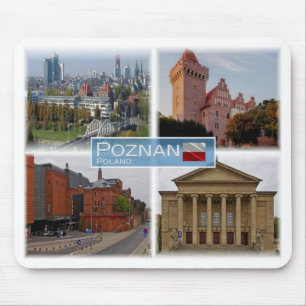 PL Poland Polska - Poznan - Mouse Pad