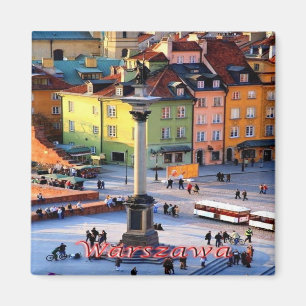 PL - Poland - Warsaw - Sigismund Column Magnet