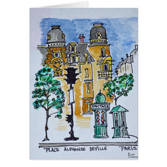 Place Alphonse Deville | Paris, France (Front)