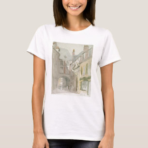Place Barthelme, Paris, c.1829 (w/c & grey wash ov T-Shirt