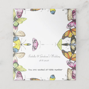 Place Card - Simple Butterfly design