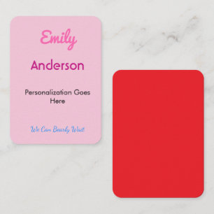 Place Cards Custom Printed Guest Seating Elegant