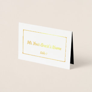 Place Cards Frame