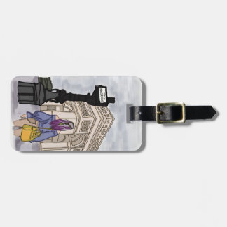 Place Charles de Gaulle Paris. Luggage Tag