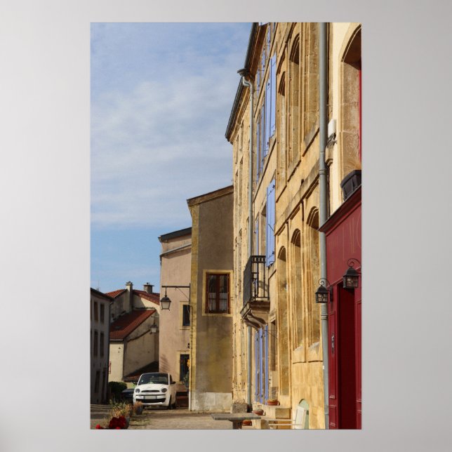 Place d' Armes, Montmedy, France Poster (Front)