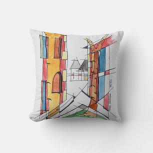 Place Dauphine Ile de la Cite, Paris Cushion