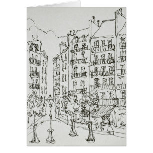 Place Dauphine, Ile de la Cite Paris, France