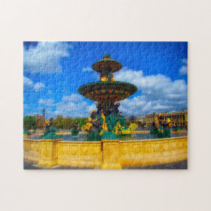 Place de la Concord Paris. Jigsaw Puzzle