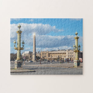Place de la Concorde and obelisk - Paris, France Jigsaw Puzzle