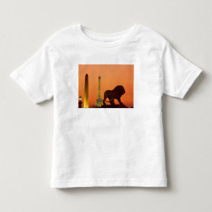 Place de la Concorde; Eiffel Tower; Obelisk; Toddler T-Shirt