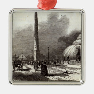 Place de la Concorde, Paris Metal Tree Decoration