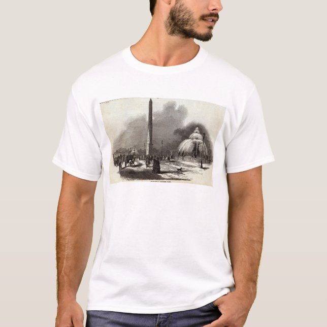 Place de la Concorde, Paris T-Shirt (Front)