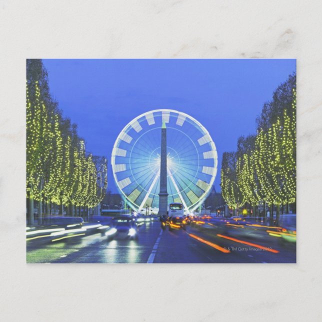 Place de la Concorde Postcard (Front)
