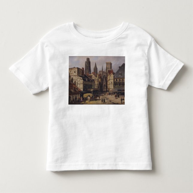 Place de la Haute-Vieille-Tour, Rouen, 1824 Toddler T-Shirt (Front)