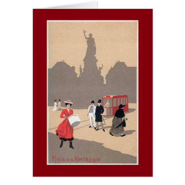 Place de la Republique Art Deco Scene (Front)