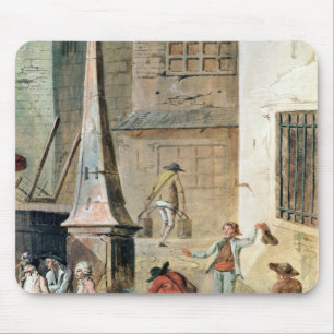 Place de l'Apport-Paris in Front of Grand Mouse Pad