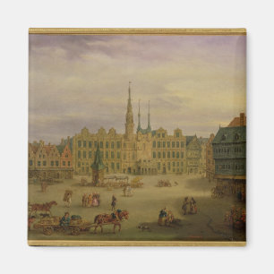 Place de L'Hotel de Ville, Cambrai, c.1780 Magnet