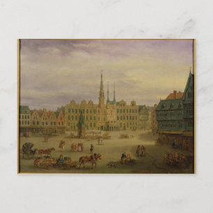 Place de L'Hotel de Ville, Cambrai, c.1780 Postcard