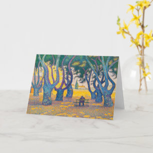 Place des Lices, St. Tropez   Paul Signac   Card