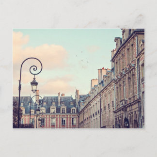 Place des Vosges Postcard - Paris, France