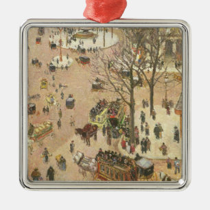 Place du Theatre Francais, 1898 Metal Ornament