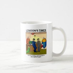 Place Is Bugged Funny Police Gifts & Tees Coffee Mug