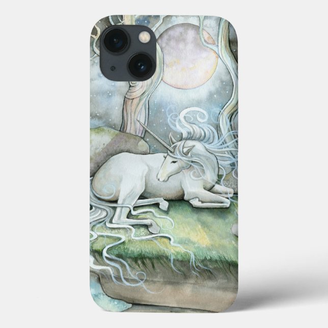 Place of Peace Unicorn Fantasy Art Case-Mate iPhone Case (Back)