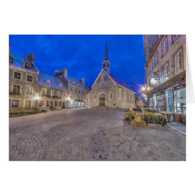 Place Royale at dawn (Front Horizontal)