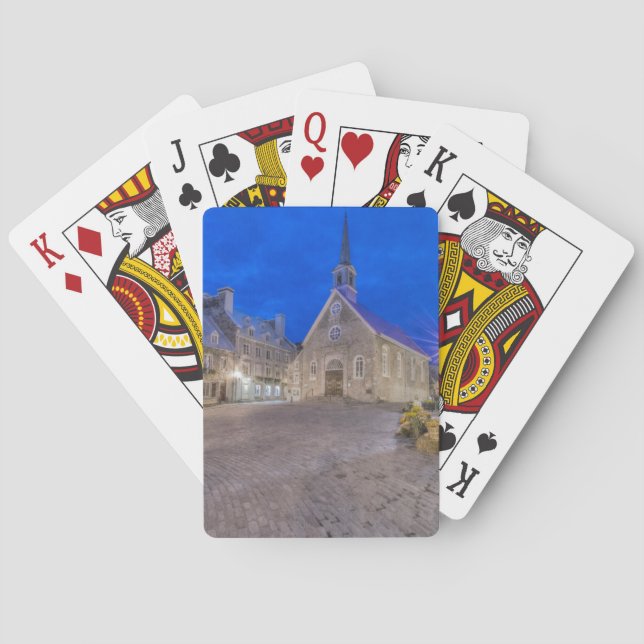 Place Royale at dawn Playing Cards (Back)