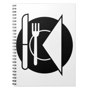Place Setting Spiral Notebook
