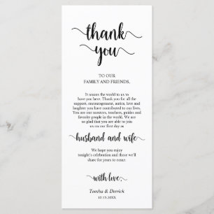 Place Setting Thank You, Rustic Farm themed Cards