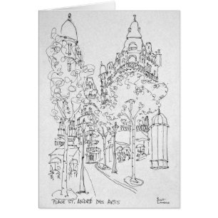 Place St. Andre des Arts Paris, France