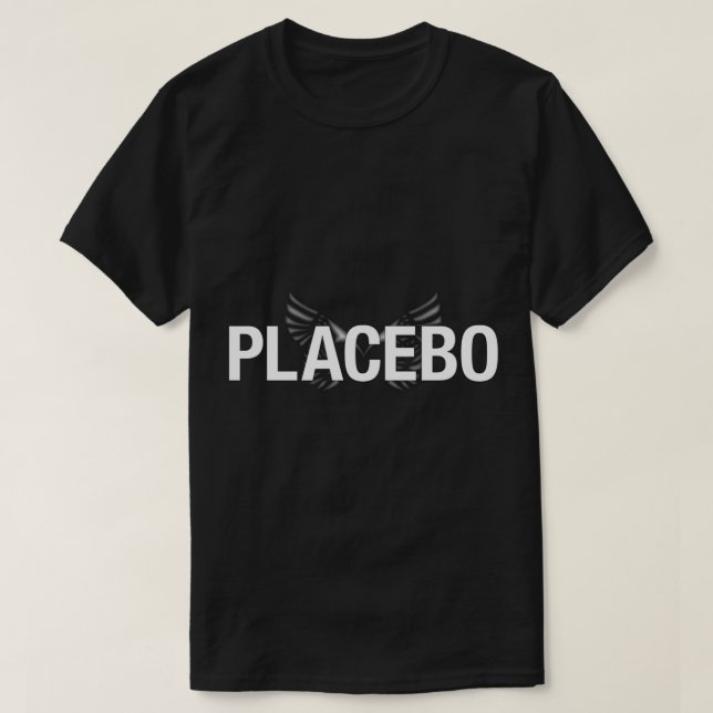 Placebo Sticker T-Shirt (Design Front)
