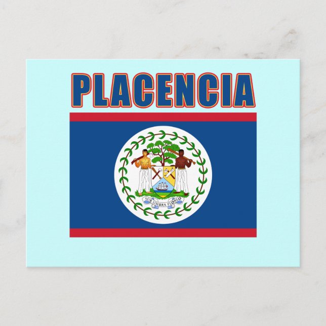 PLACENCIA Belise Beach Tshirts, Gifts Postcard (Front)