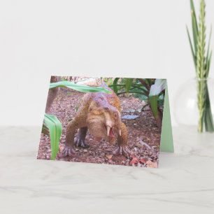 Placerias - Dinosaur Greeting Card