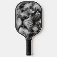 Placid Lion Face Silver